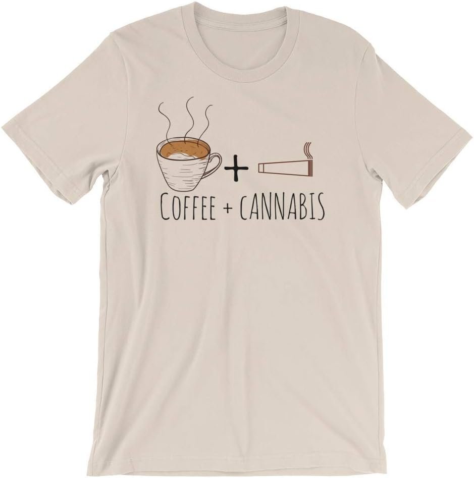 Canna Mammie Coffee + Cannabis Short-Sleeve Unisex T-Shirt Marijuana