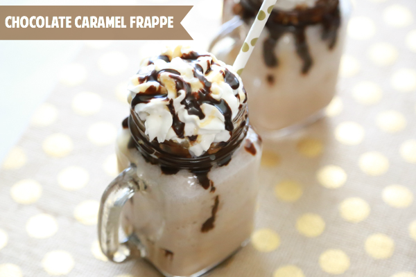 Cocoa Caramel Frappé Recipe