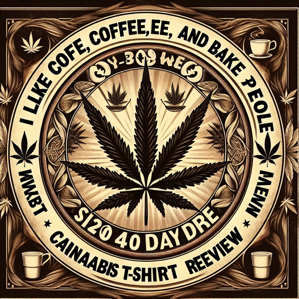 I Like Coffee Weed And Maybe Like 3 People 420 Day Cannabis T-Shirt