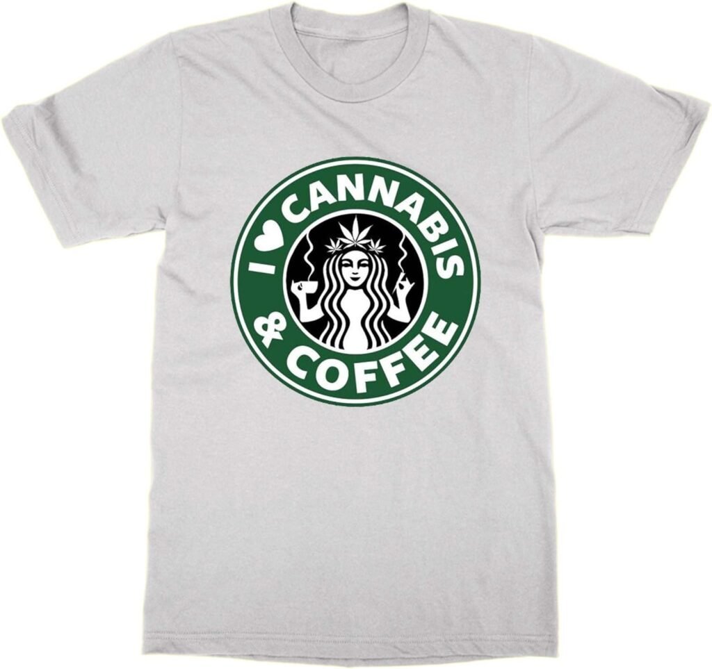 I Love Cannabis and Coffee T-Shirt