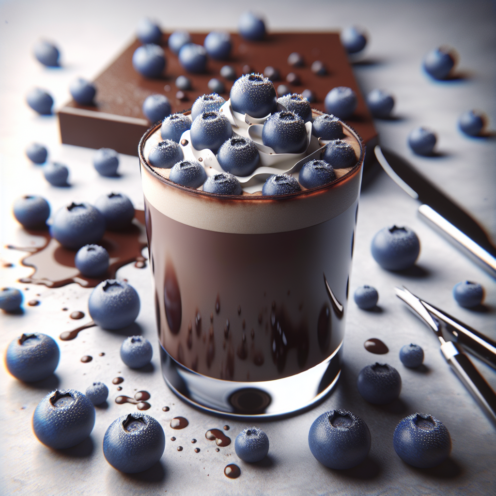 Iced Blueberry Mocha Recipe