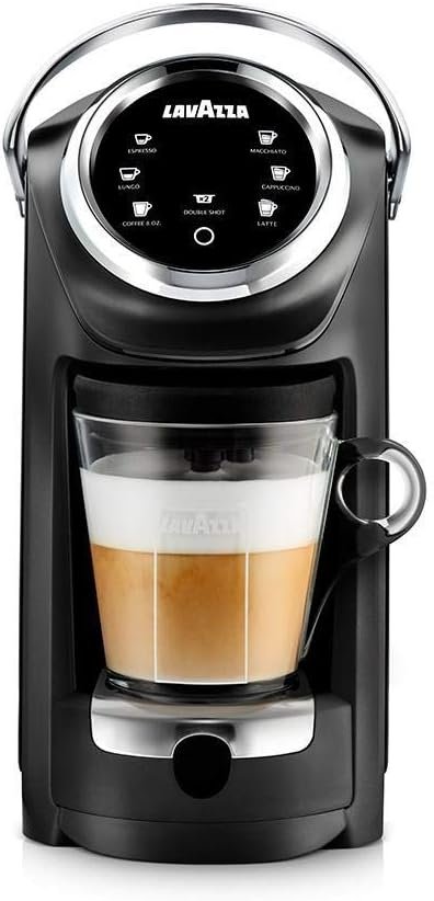 Lavazza Expert Coffee Classy Plus Single Serve ALL-IN-ONE Espresso  Coffee Brewer Machine - LB 400 - (Includes Built-in Milk Vessel/Frother)