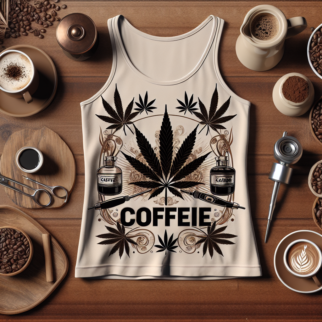 Legalize Medical Marijuana Women Coffee and Cannabis Gift Tank Top
