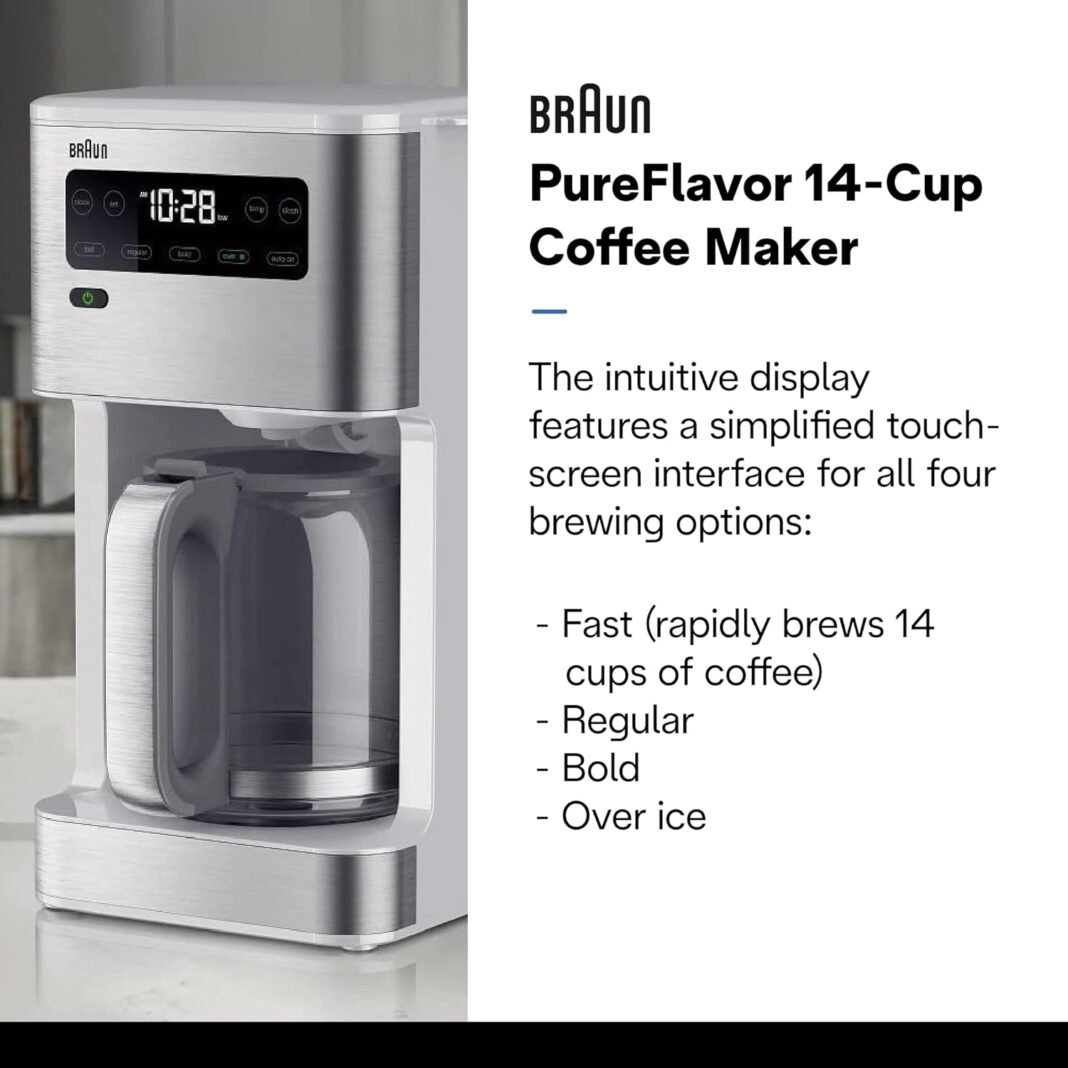 Braun PureFlavor Coffee Maker Review Beans To Brewers