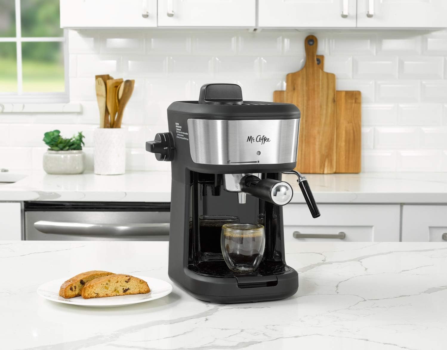 Mr. Coffee Steam Espresso Maker Review Beans To Brewers